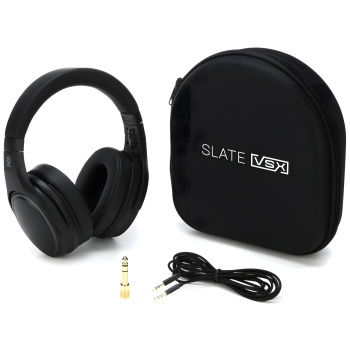 Slate Digital 01 0007 VSX Essentials Edition (Profesyonel - Modelleme Kulaklık Sistemi) | Kapalı Devre Tasarım, Berilyum Sürücüler, Oda ve Hoparlör Simülasyon Yazılımı Dahil | Ölçüler: 40 mm Sürücü
